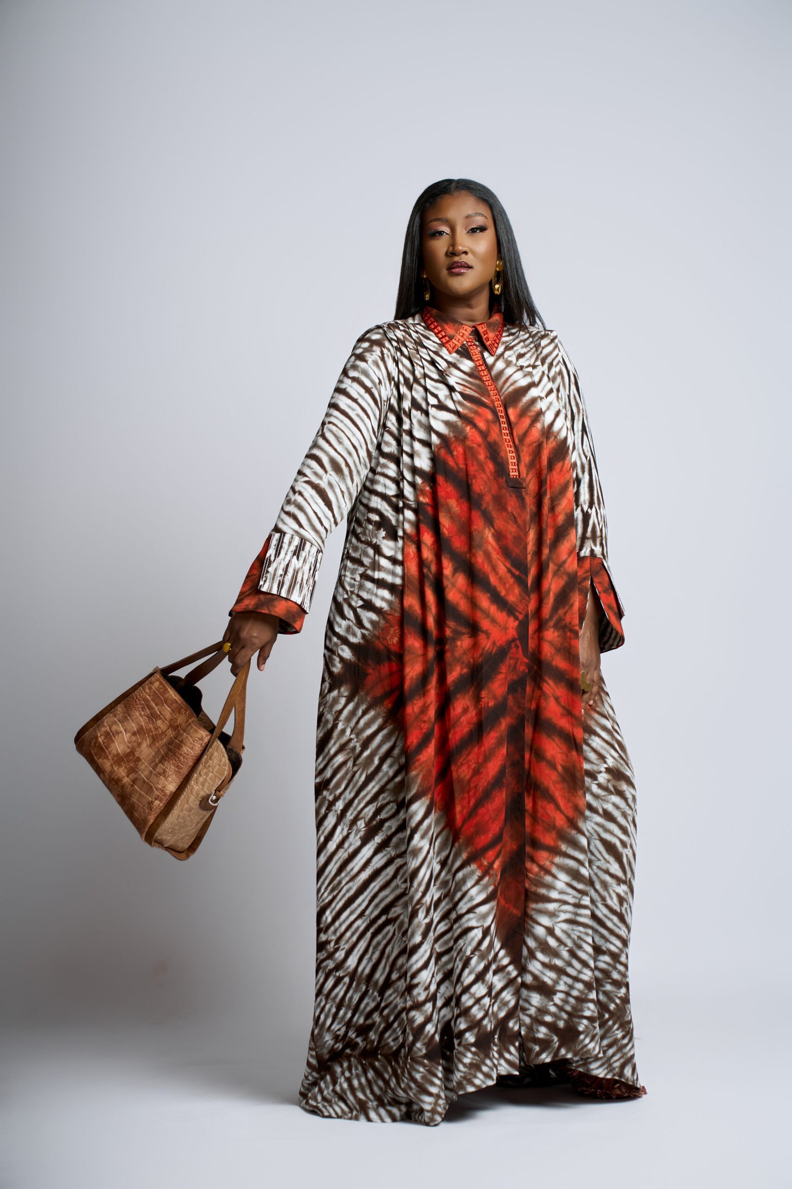 Nour — Orange Marron