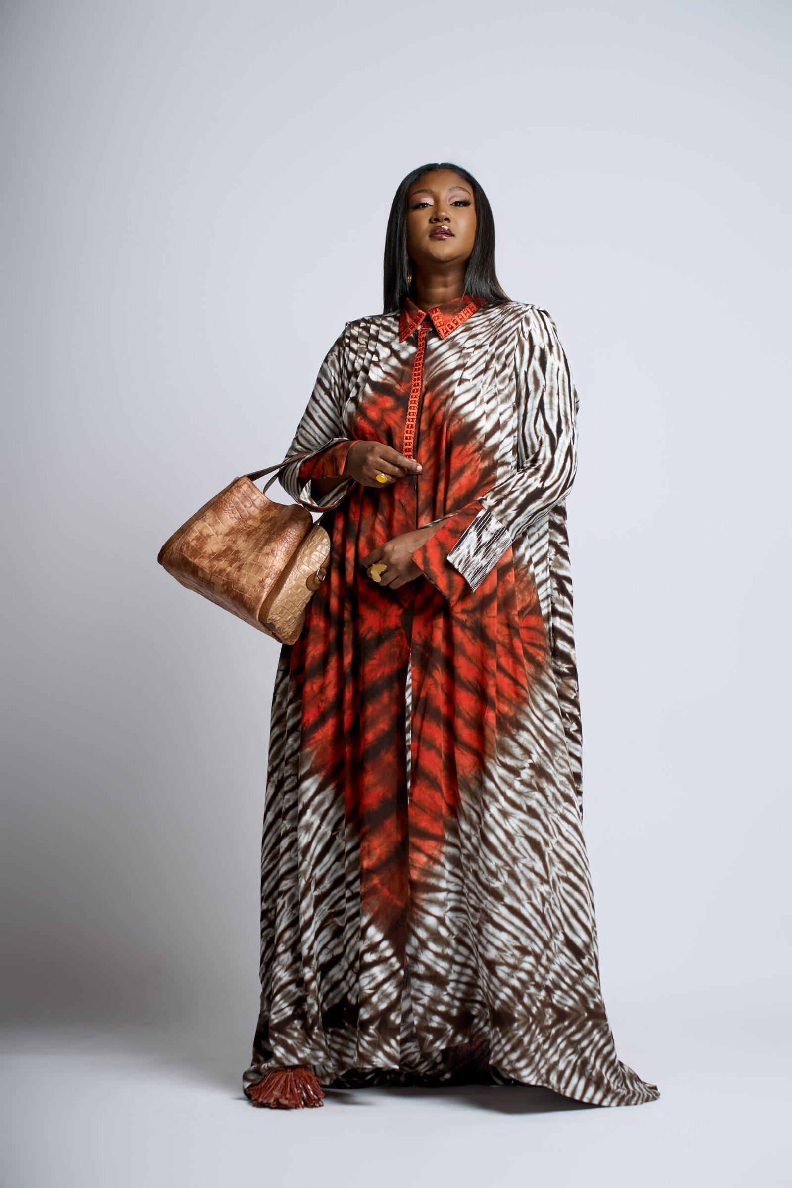 Nour — Orange Marron