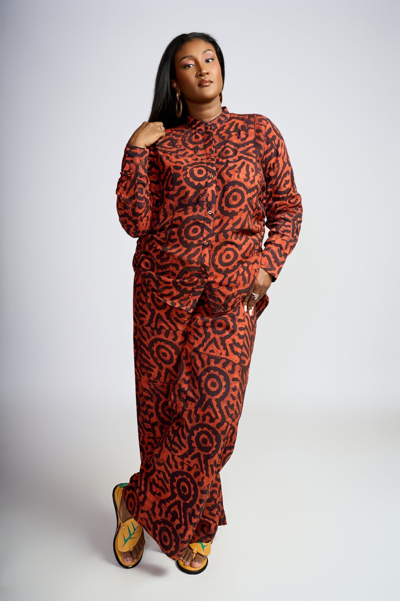 Amina Set — Rouille Medaillon