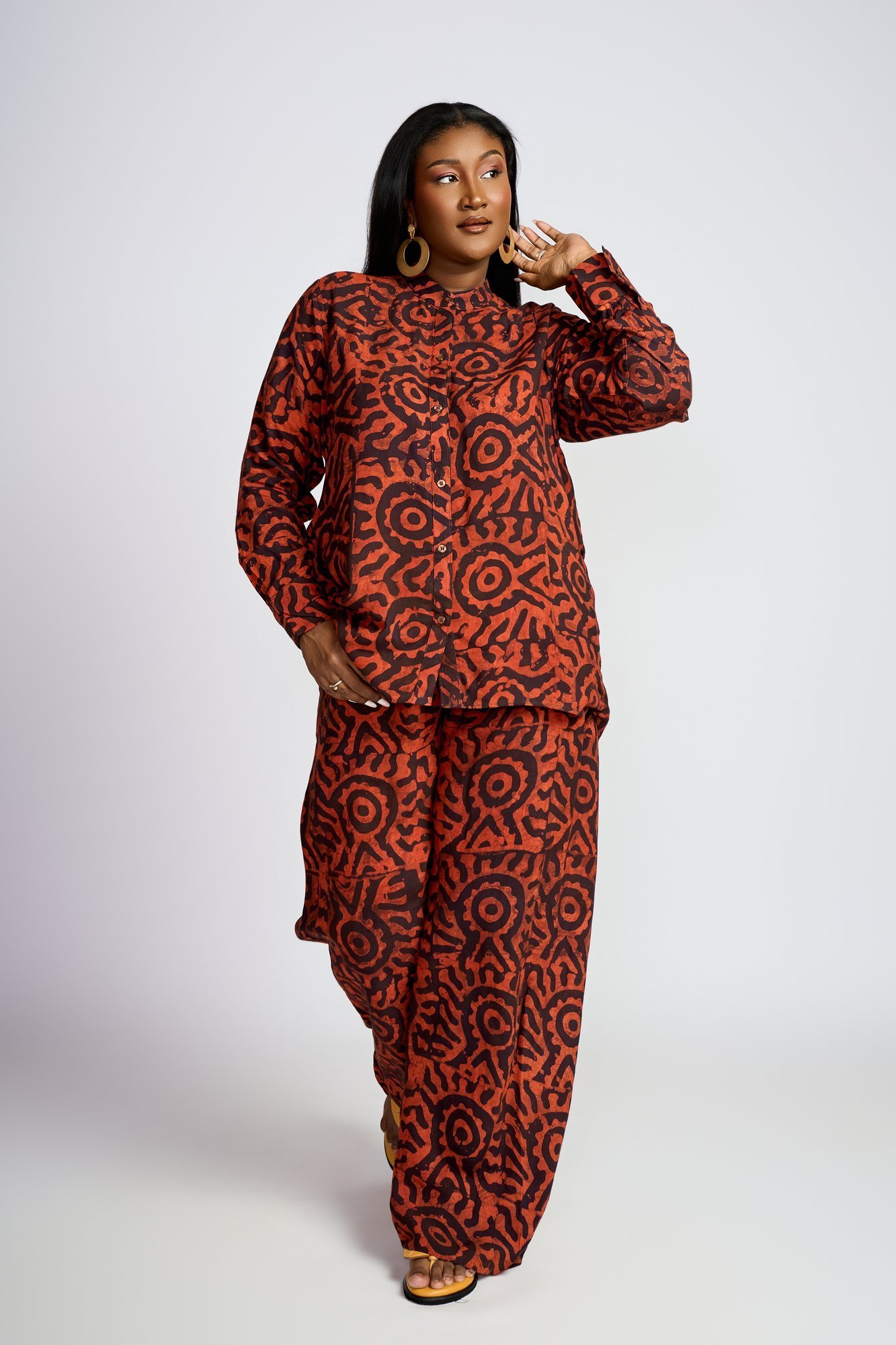 Amina Set — Rouille Medaillon