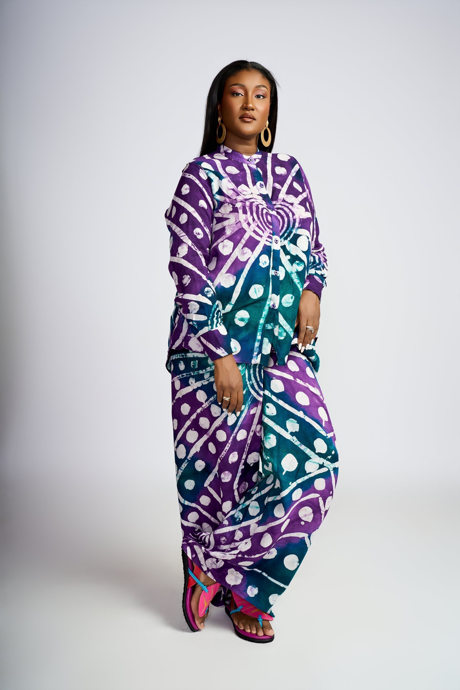 Amina Set — Magenta