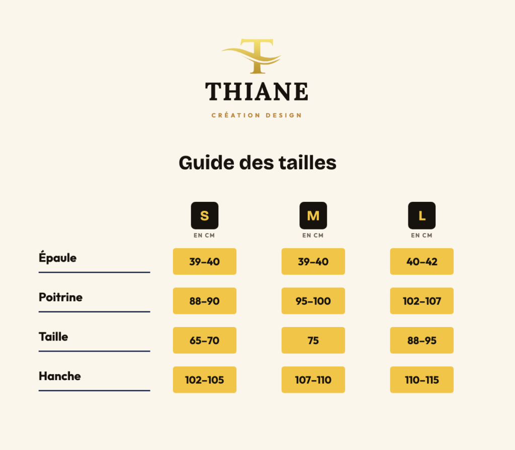Guide des tailles